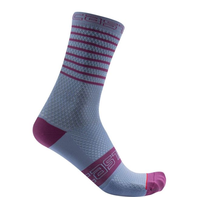 Sosete Castelli Superleggera W12 de dama Violet L/XL 39-41