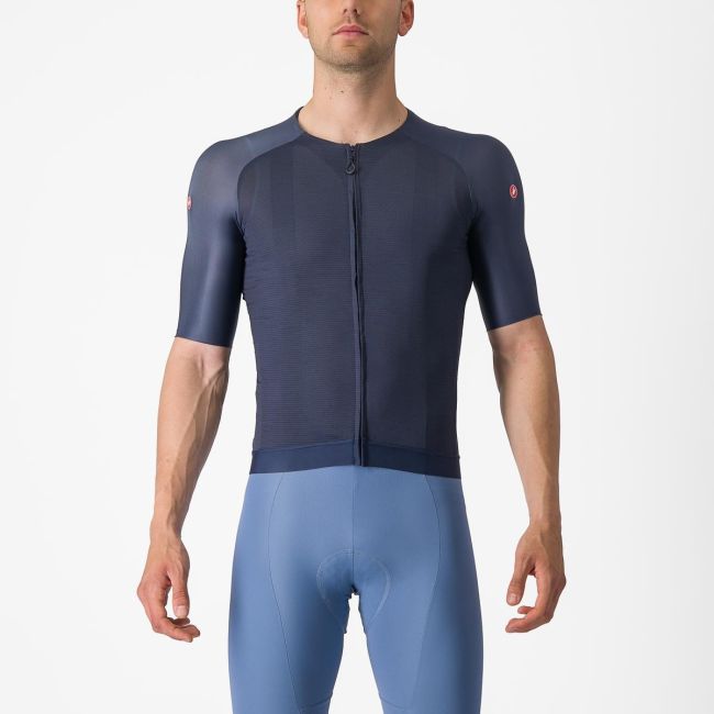 Tricou cu maneca scurta Castelli Aero Race 7.0 Indigo