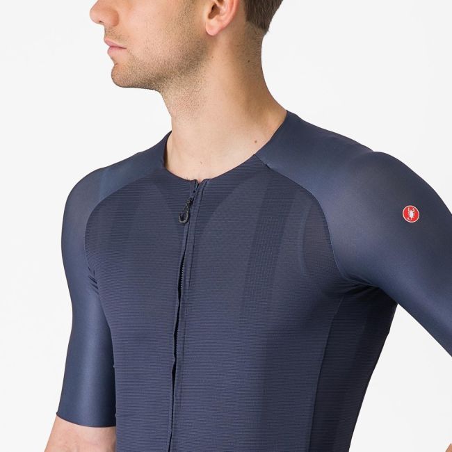 Tricou cu maneca scurta Castelli Aero Race 7.0 Indigo