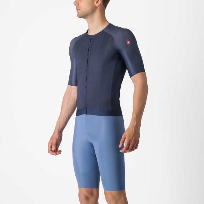 Tricou cu maneca scurta Castelli Aero Race 7.0 Indigo