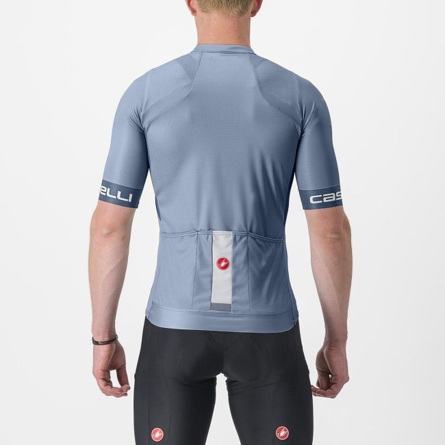 Tricou cu maneca scurta Castelli Entrata VI Bleu/Bleumarin