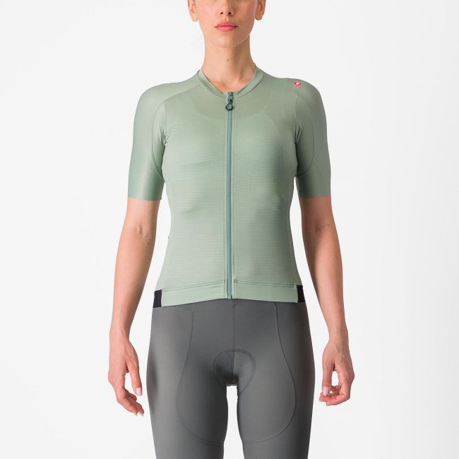 Tricou cu maneca scurta Castelli Espresso W de dama Vernil