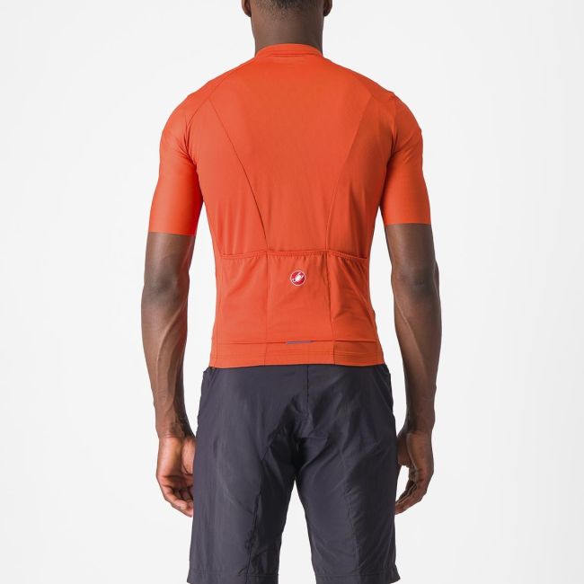 Tricou cu maneca scurta Castelli Unlimited Entrata 2 Portocaliu