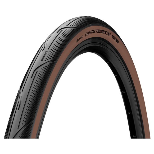 Anvelopa pliabila Continental Contact Urban BL 35-349 (16 x 1.35) negru/maro