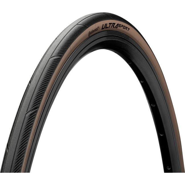 Anvelopa pliabila Continental UltraSport III 28-622 (28 x 1 5/8 x 1 1/8) negru/maro