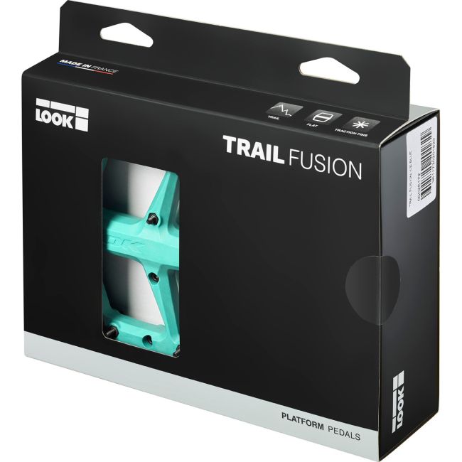 Look - pedale flat bicicleta MTB Trail Fusion - albastru deschis