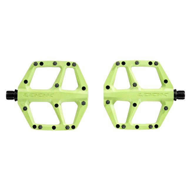 Look - pedale flat bicicleta MTB Trail Fusion - verde lime fluo