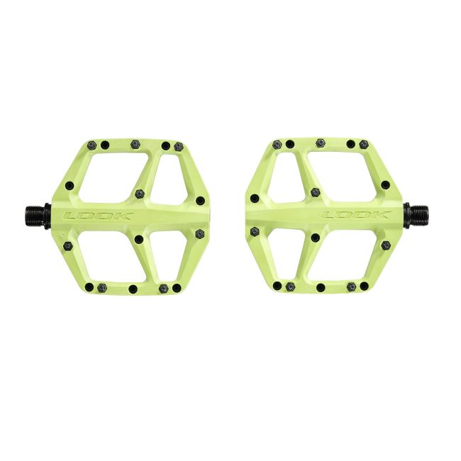 Look - pedale flat bicicleta MTB Trail Fusion - verde lime fluo