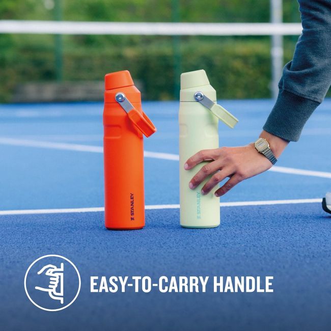 Stanley -termos tip sticla Aerolight Iceflow Fast Flow Lid bottle - verde deschis citrice - 591 ml