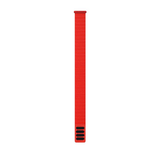 Garmin curea din nailon UltraFit 22 v2 - rosu Flame Red