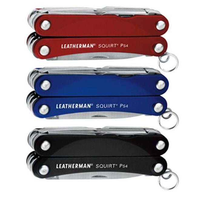 Leatherman - multi-tool 9 functii Squirt PS4 831233 - negru