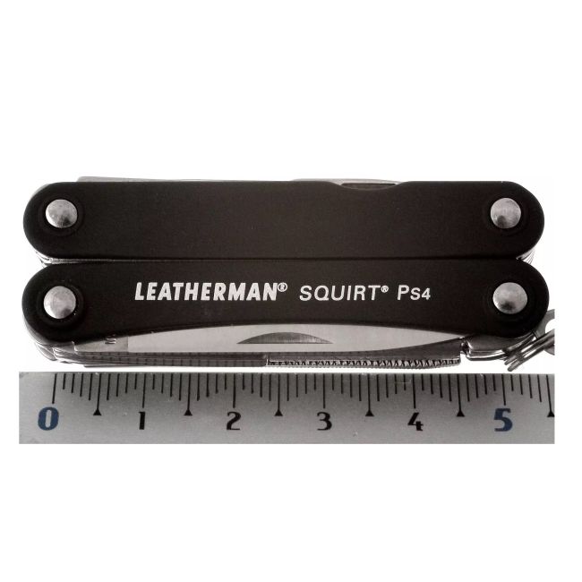 Leatherman - multi-tool 9 functii Squirt PS4 831233 - negru