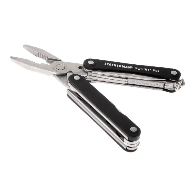 Leatherman - multi-tool 9 functii Squirt PS4 831233 - negru