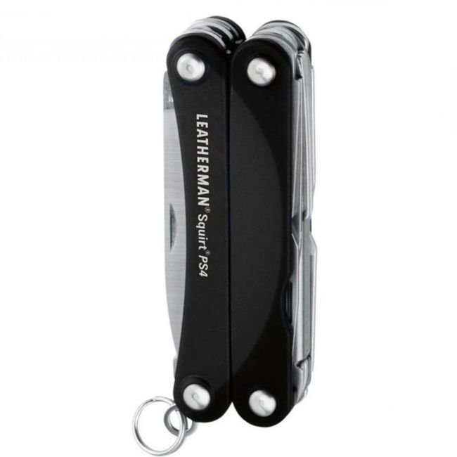 Leatherman - multi-tool 9 functii Squirt PS4 831233 - negru