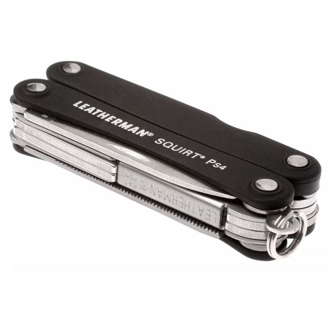 Leatherman - multi-tool 9 functii Squirt PS4 831233 - negru
