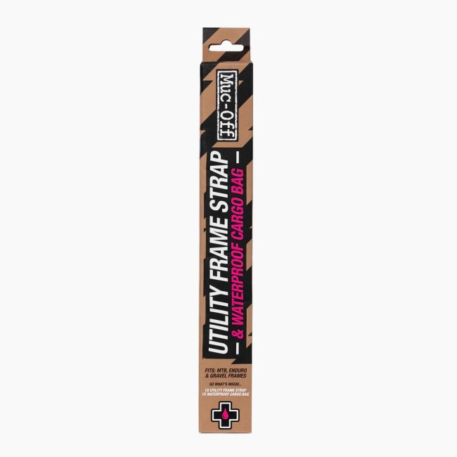 Muc-Off - banda transport accesorii bicicleta si geanta waterproof Utility Frame Strap plus Cargo Bag Bundle