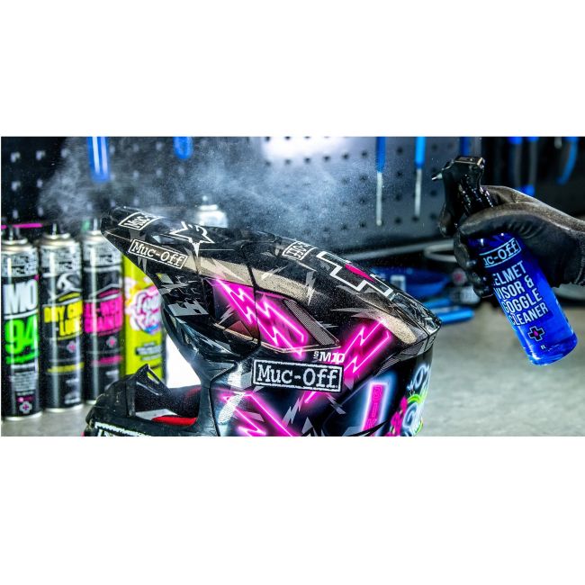 Muc-Off - pachet produse curatare accesorii bicicleta (ochelari, vizor si lentile) Visor, Lens and Goggle Cleaning Kit