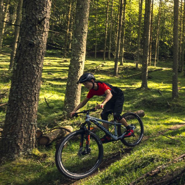 Bicicletă copii MTB Trail Orbea LAUFEY 24 H30 - Slate Blue (Matt) | Blue Stone (Gloss)