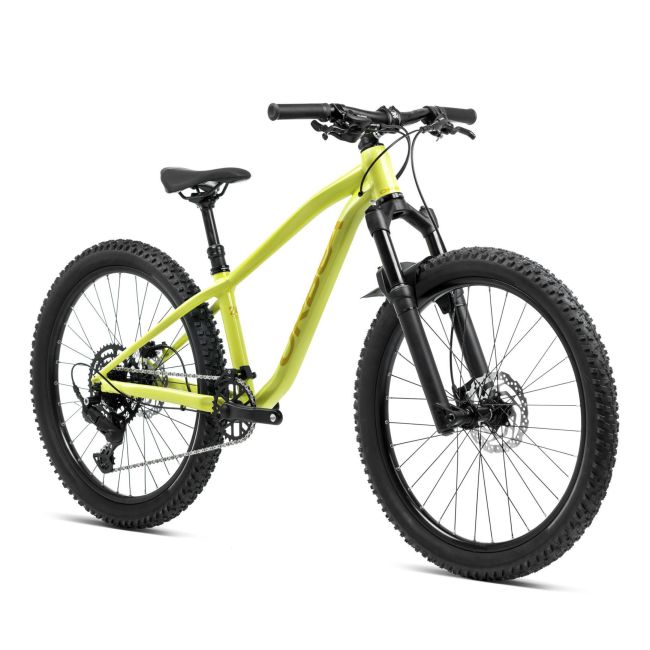 Bicicletă copii MTB Trail Orbea LAUFEY 24 H30 - Spicy Lime | Corn Yellow (Gloss)