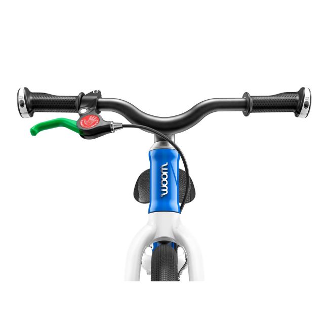 Woom - bicicleta copii 12" Woom 1, varsta recomandata 1,5-3,5 ani (82-100cm) - 2,95kg - galben fluo lizard lime