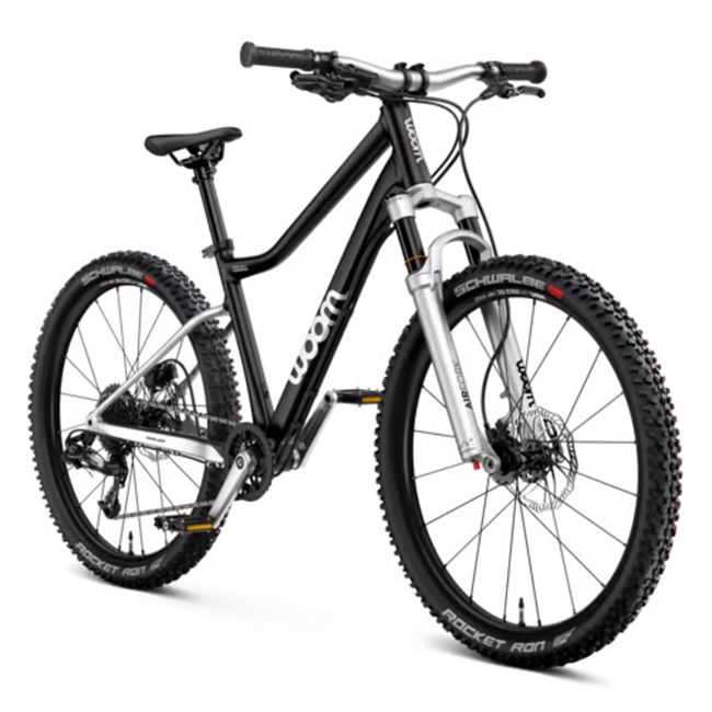 Bicicleta copii Woom 5 OFF AIR - generatia 2 - cu roti 24" negru
