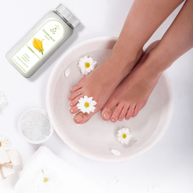 Zen Rituals - sare de baie Epsom cu uleiuri esentiale de Ylang Ylang - 1000g