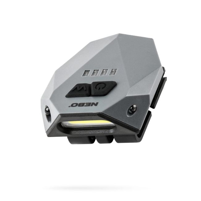 Nebo - lanterna frontala reincarcabila pentru sapca Einstein Cap light, 50 lumeni