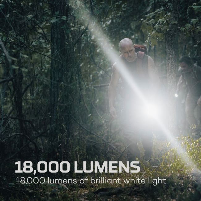 Nebo - lanternă reîncărcabilă Davinci 18000 lumeni, încărcare USB