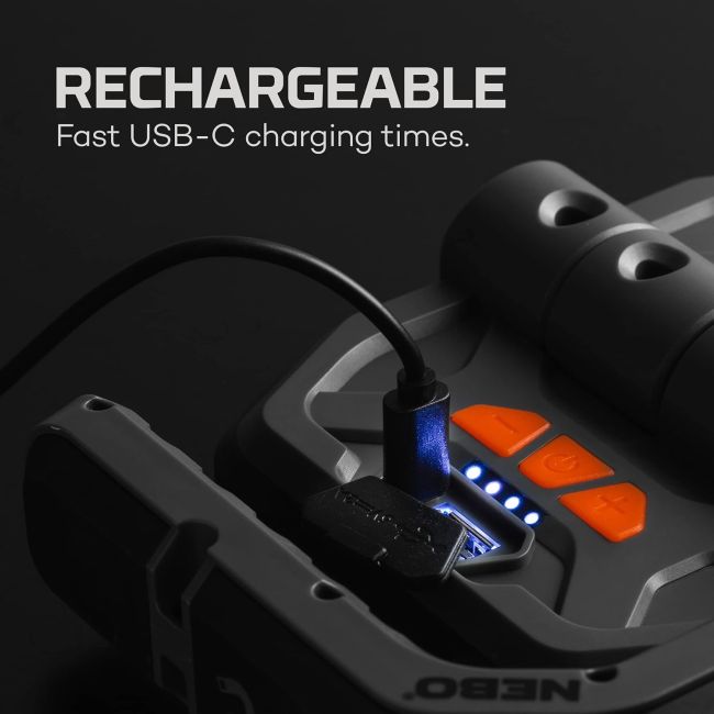 Nebo - lanterna reincarcabila Omni 3K, incarcare USB, 3000 lm