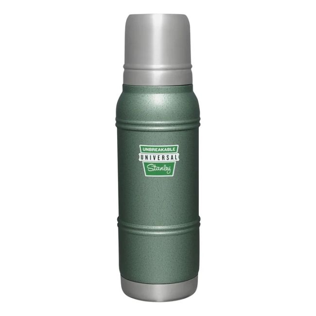 Stanley - termos clasic tip sticla Milestones Thermal Bottle 1960 - verde inchis Vintage - 1.0 Litri
