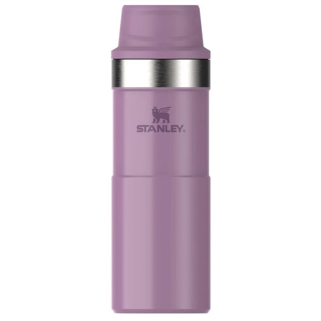 Stanley - termos tip cana cu buton Trigger Action Travel Mug - mov deschis liliac - 354 ml
