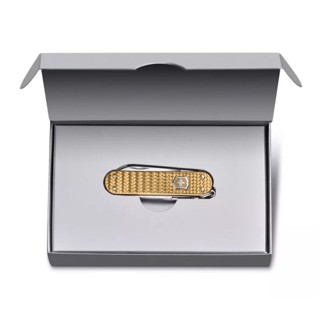 Victorinox - briceag clasic gama Precious Alox - auriu