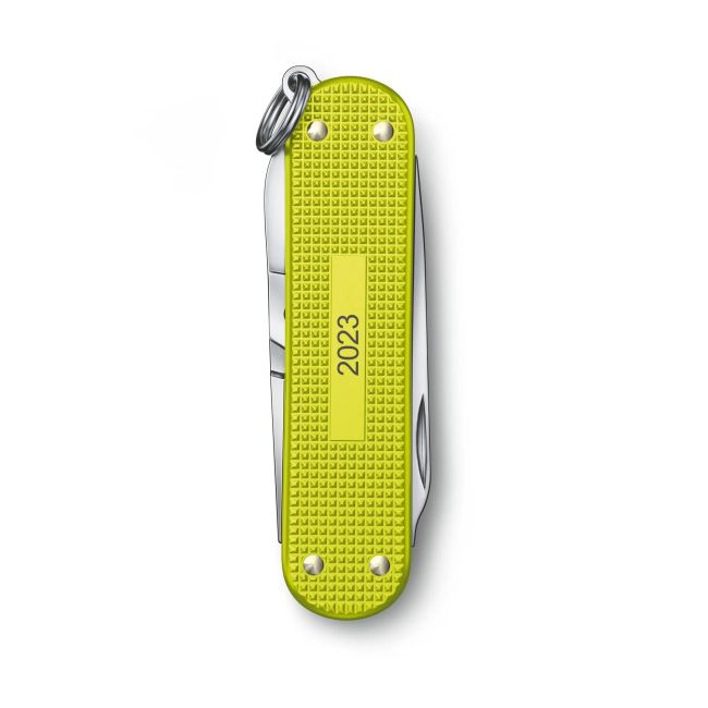 Victorinox - briceag clasic gama SD Alox Limited Edition 2023 - verde galben neon