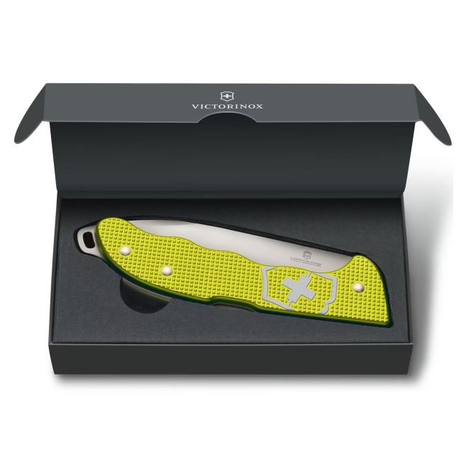 Victorinox - cutit Hunter Pro Alox Limited Edition, 5 functii - verde galben neon