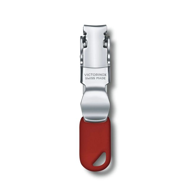 Victorinox - unghiera Nail Clipper design elvetian - argintiu rosu
