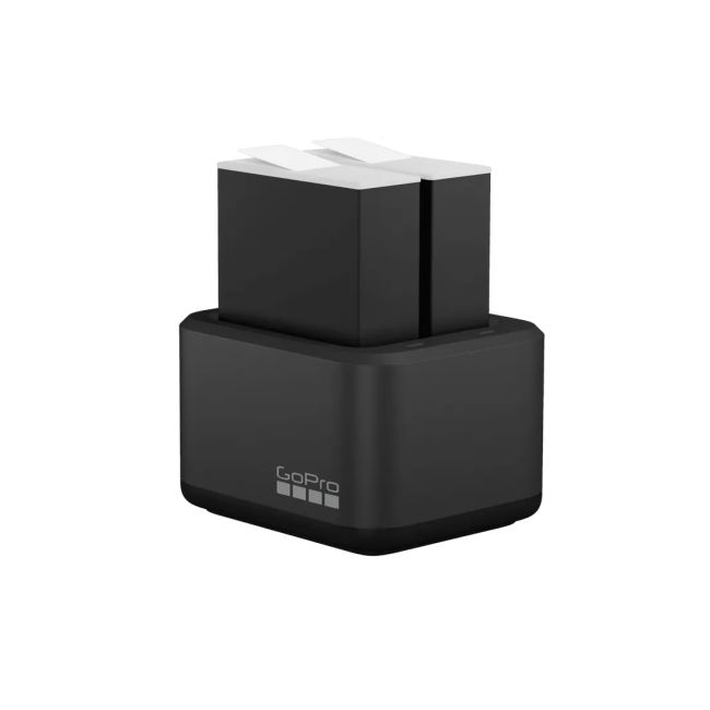 GoPro - incarcator dublu pentru acumulatori Go Pro si set 2 baterii Dual Battery Charger + Enduro