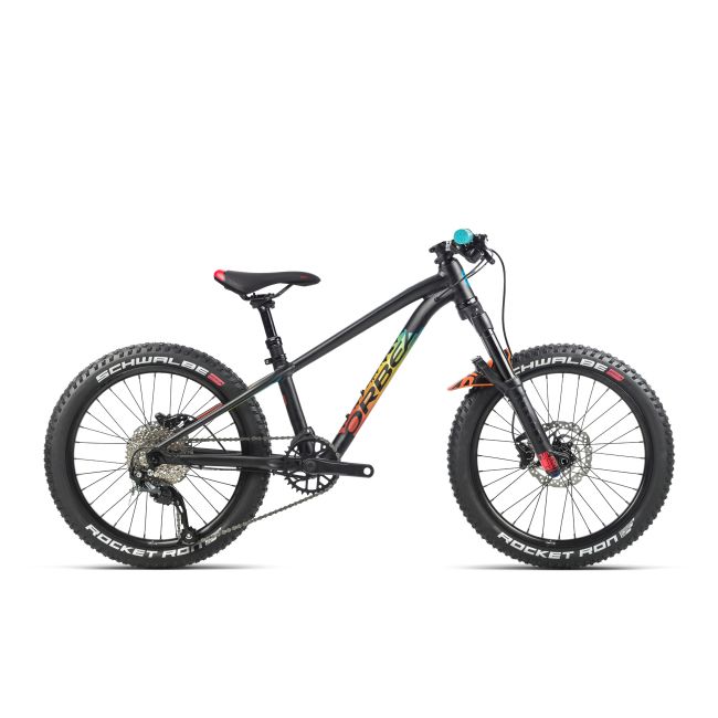 Orbea LAUFEY 20 H10 Black Rainbow - măsura 20 - bicicletă copii MTB Trail