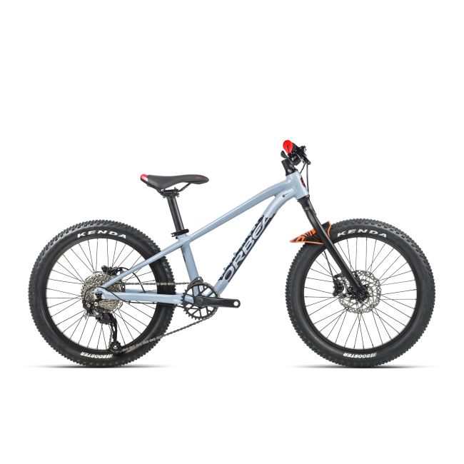 Orbea LAUFEY 20 H30 Bluish Grey - Bright Red - măsura 20 - bicicletă copii MTB Trail