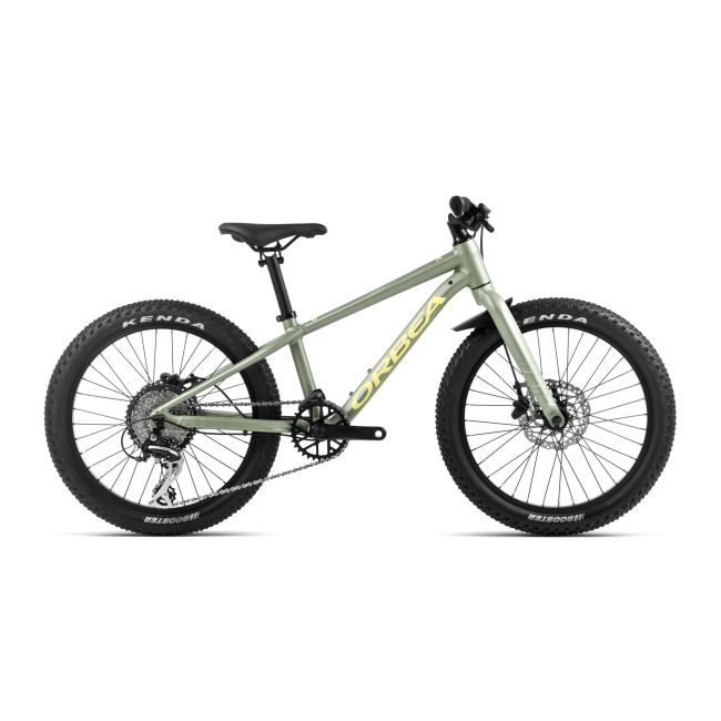 Bicicletă copii Orbea MX 20 TEAM DISC - Metallic Green Artichoke (Matt) | Yellow (Matt)
