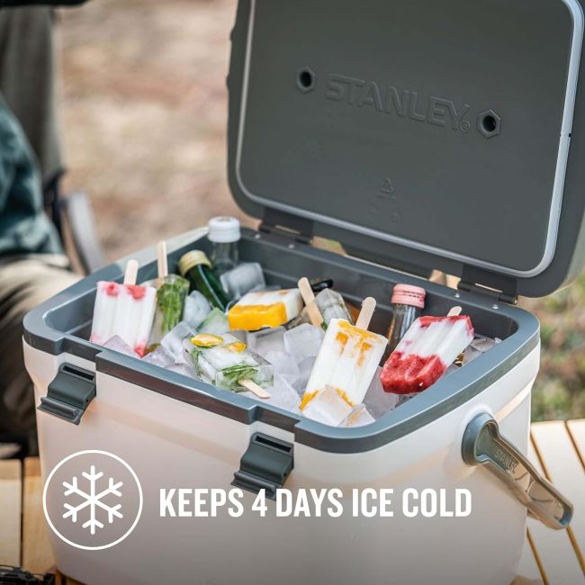 Stanley - lada frigorifica Adventure Cold For Days Outdoor Cooler, alb polar - 28.3 litri