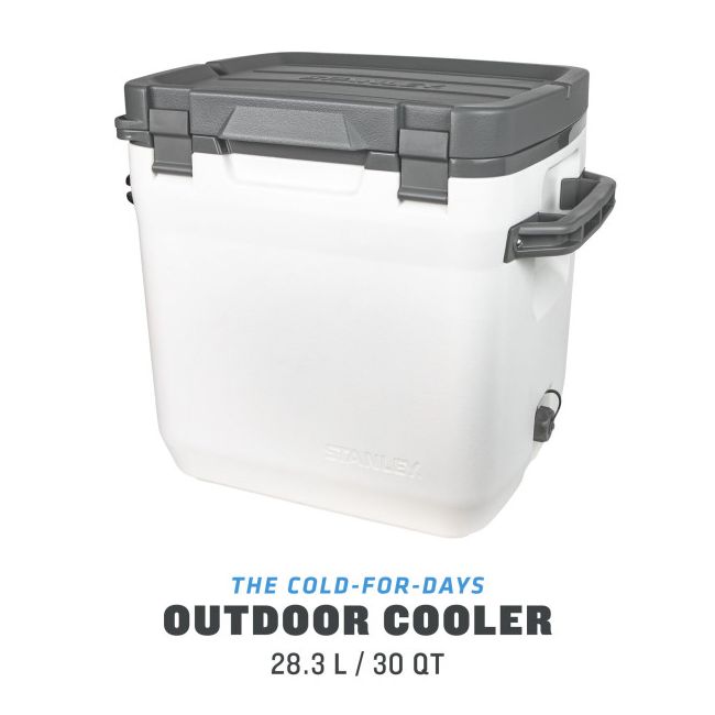 Stanley - lada frigorifica Adventure Cold For Days Outdoor Cooler, alb polar - 28.3 litri