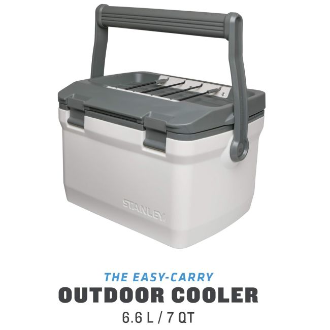 Stanley - lada frigorifica adventure series easy carry lunch outdoor cooler - alb polar 6.6Litri