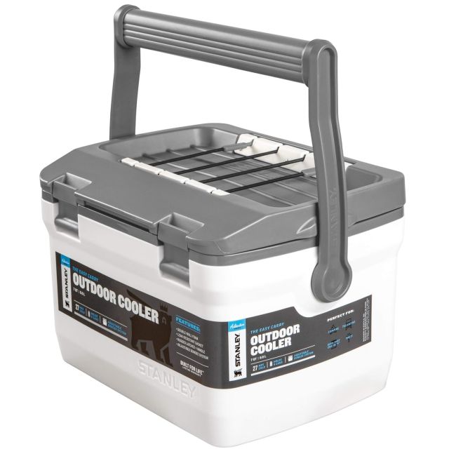 Stanley - lada frigorifica adventure series easy carry lunch outdoor cooler - alb polar 6.6Litri