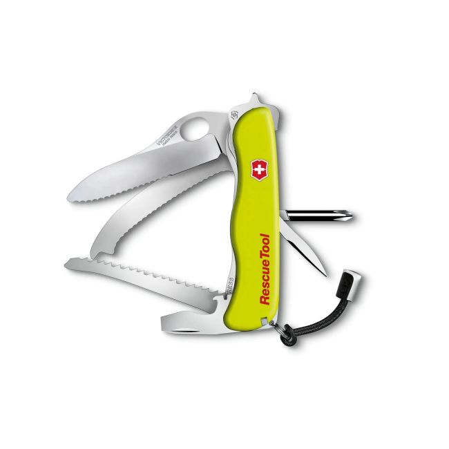 Victorinox - set briceag multitool rescue, 13 functii - verde neon