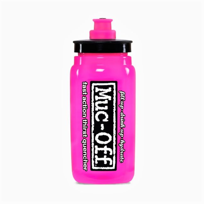 Muc-Off - bidon apa X Elite Fly Water Bottle Roz - 550ml