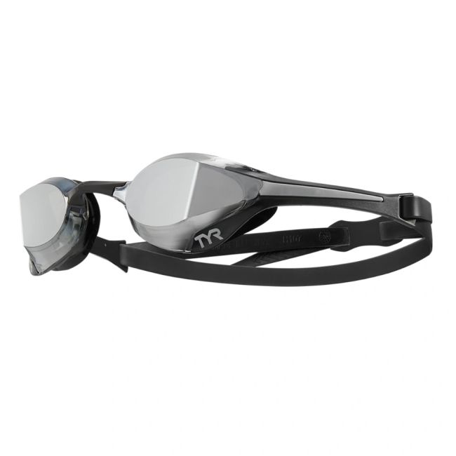 TYR - ochelari inot  de competitie Tracer X Elite mirrored - gri negru