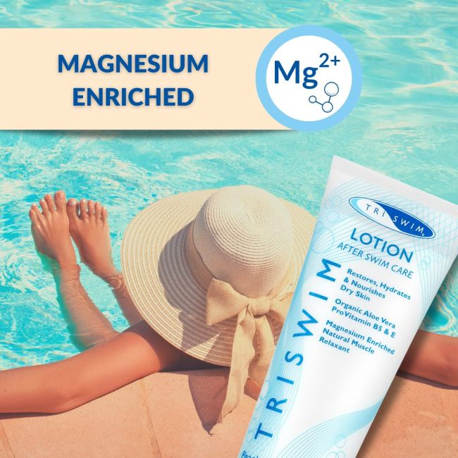 Triswim -  lotiune de corp aroma caise si flori de portocal mini after swim lotion - 90ml