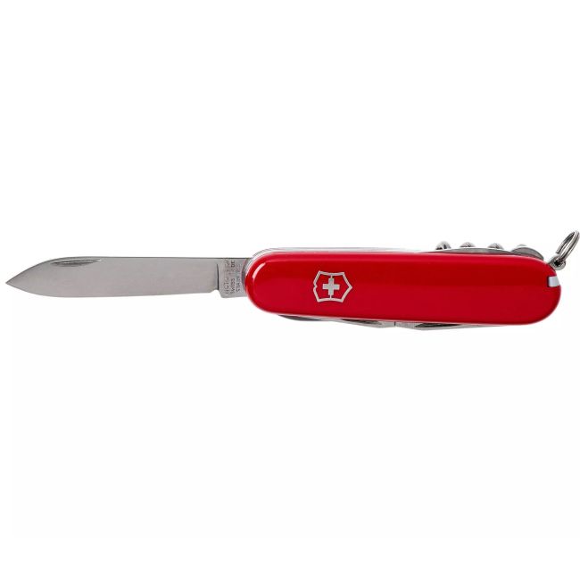 Victorinox - briceag Climber, 14 functii - argintiu rosu
