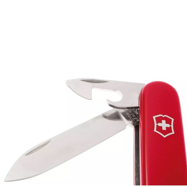 Victorinox - briceag Climber, 14 functii - argintiu rosu