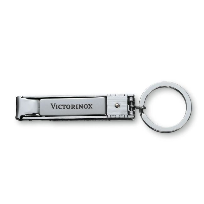 Victorinox - unghiera cu toc piele - argintiu negru
